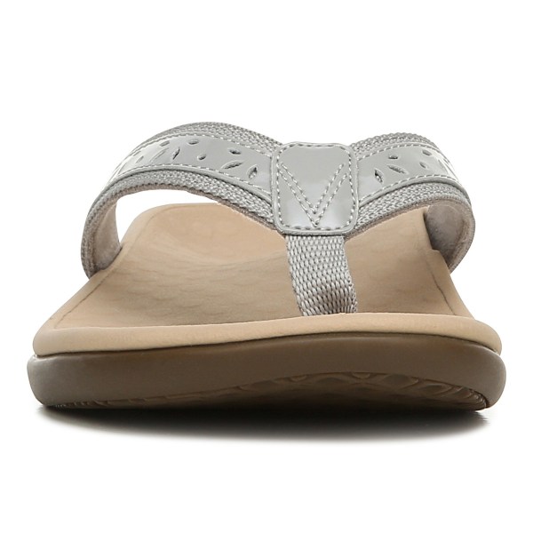 Vionic Sandals Ireland - Casandra Toe Post Sandal Light Grey - Womens Shoes Ireland | UHRZL-2956